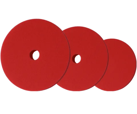 Premium Heavy Cut Foam Pad Red 6 Inch